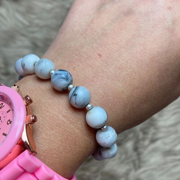 Blue Circle Bracelet  - Picture 1 of 3